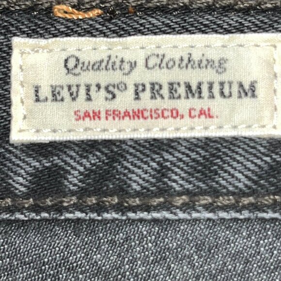 LEVI'S BIG E Rerelease 70's HIGH FLARE High Rise BIG Bell Bottom Jeans - 31"x32" - Picture 12 of 12